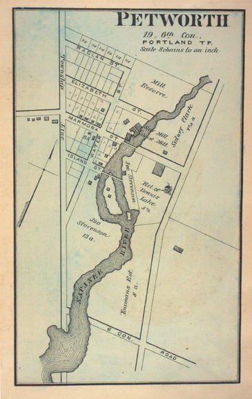 Map of Petworth Town
