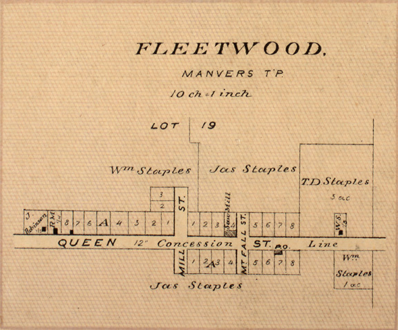 Map of Fleetwood Town