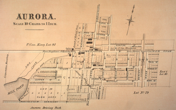 Map of Aurora Town