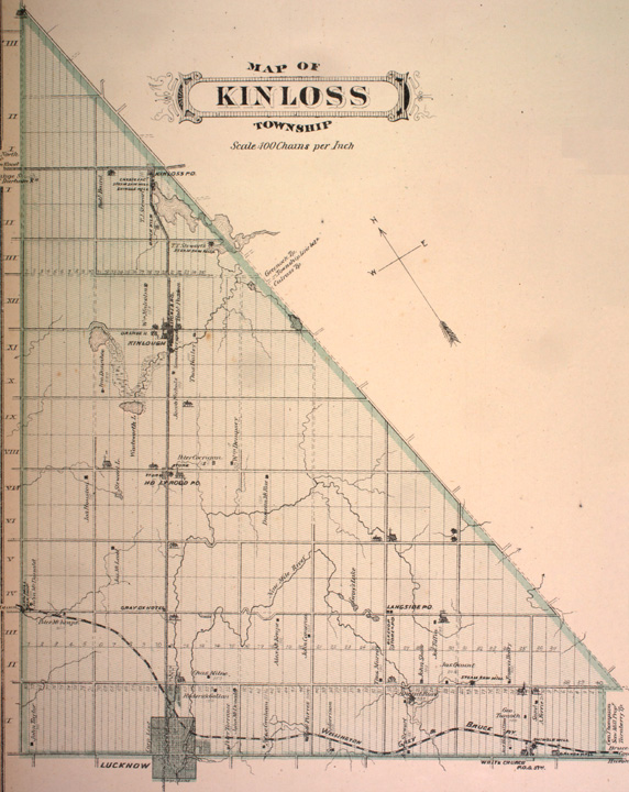 Map of Kinloss Township