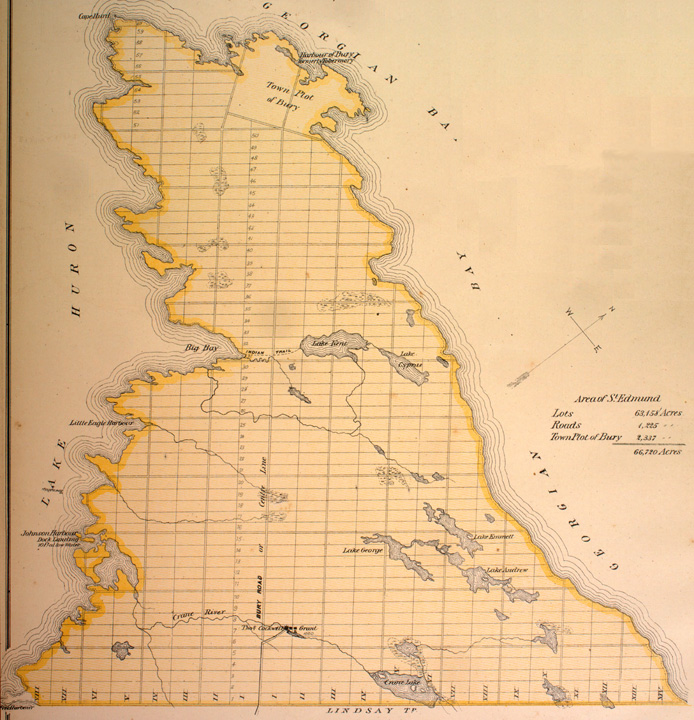 Map of St. Edmunds Township