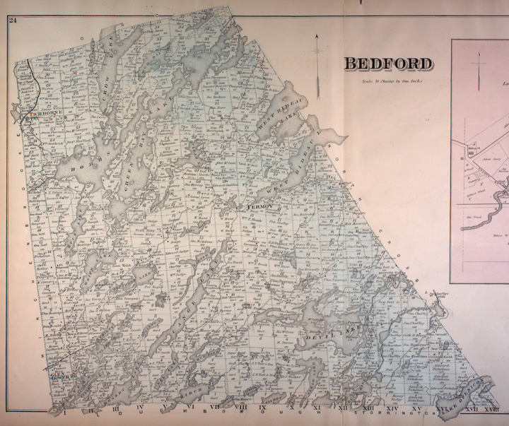 Map of Bedford Township