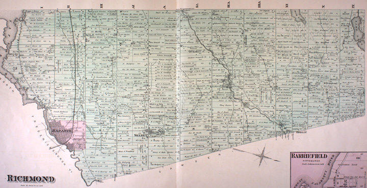 Map of Richmond Township