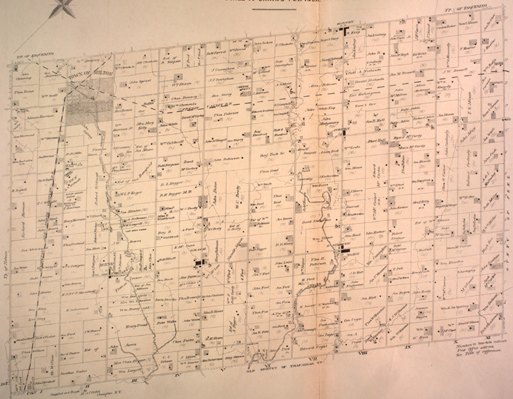 Map of Trafalgar North Township