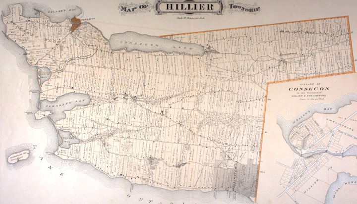Map of Hillier Township