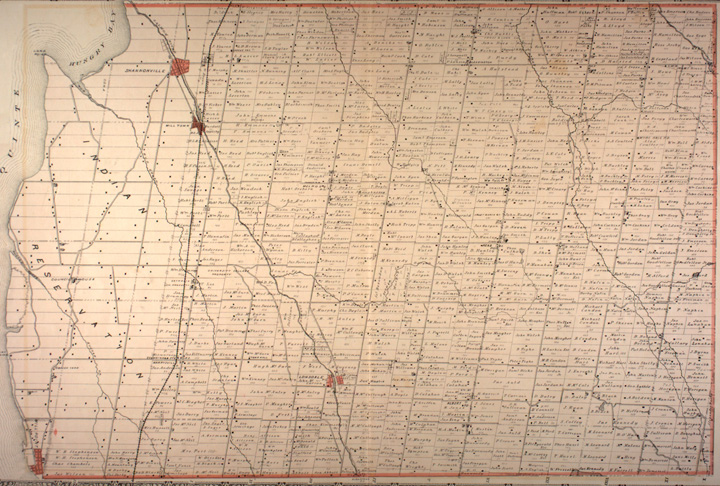 Map of Tyendinaga Township