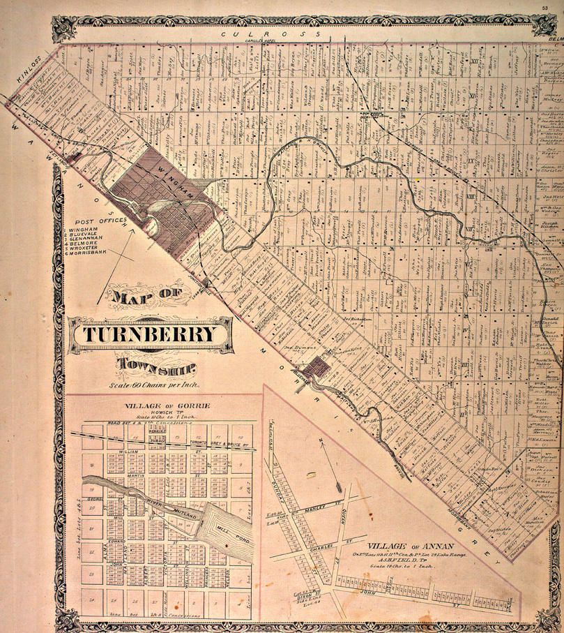 Map of Turnberry Township
