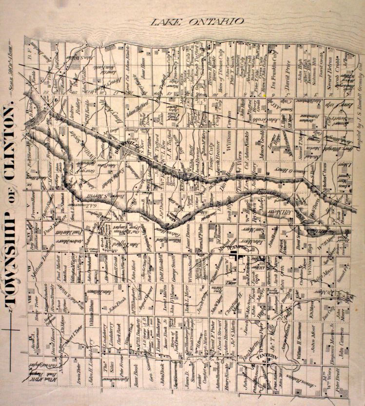 Map of Clinton Township