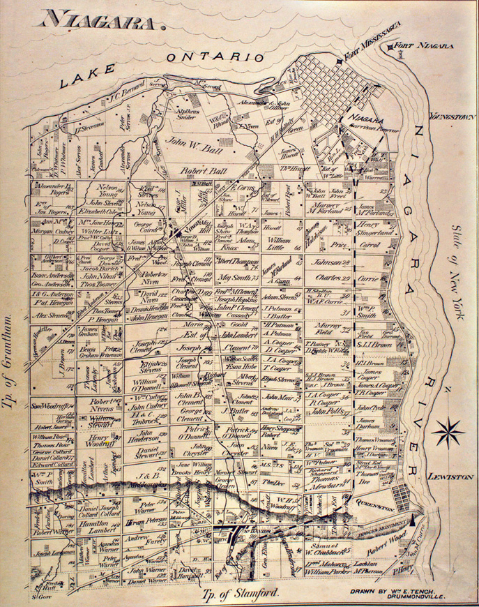 Map of Niagara Township