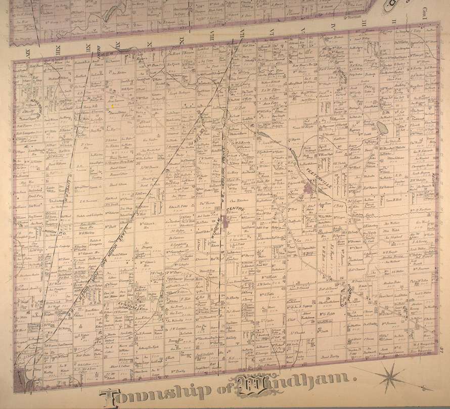 Map of Windham Township