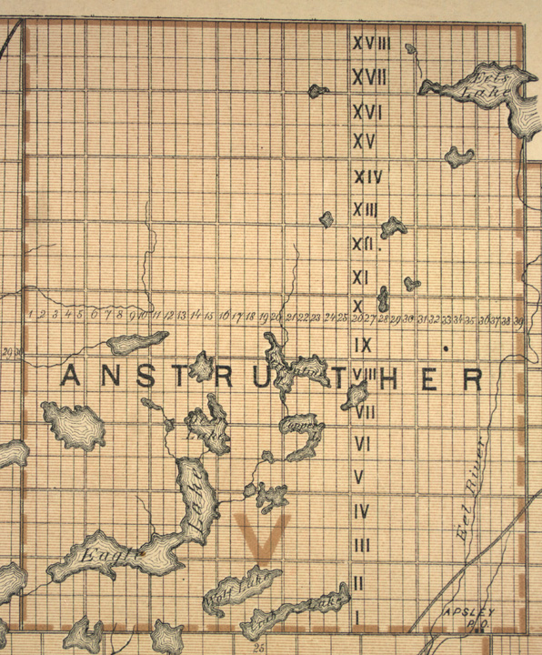 Map of Anstruther Township