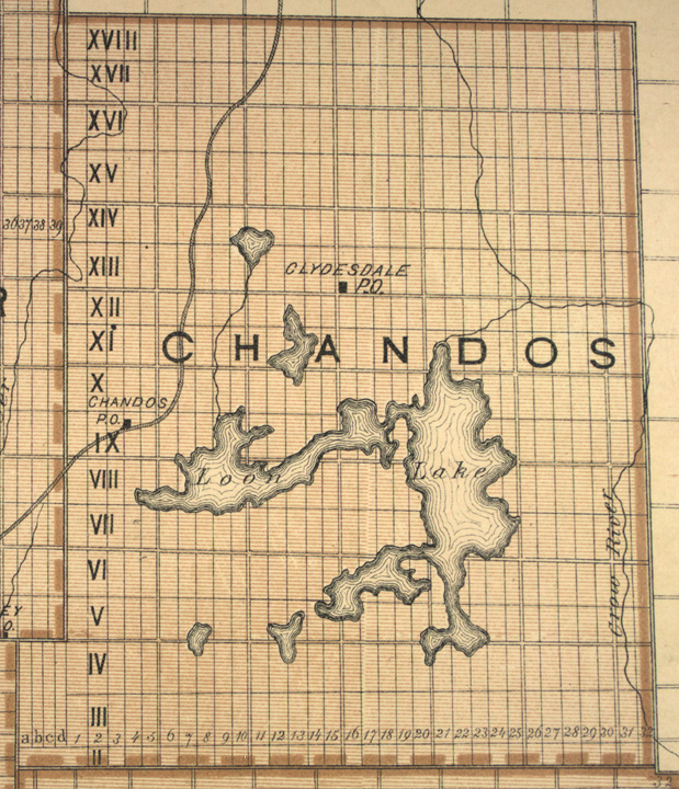 Map of Chandos Township