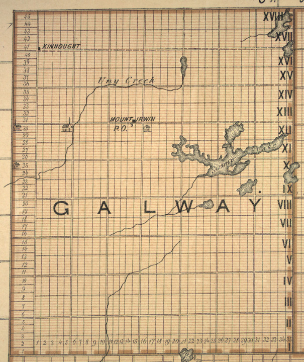 Map of Galway Township