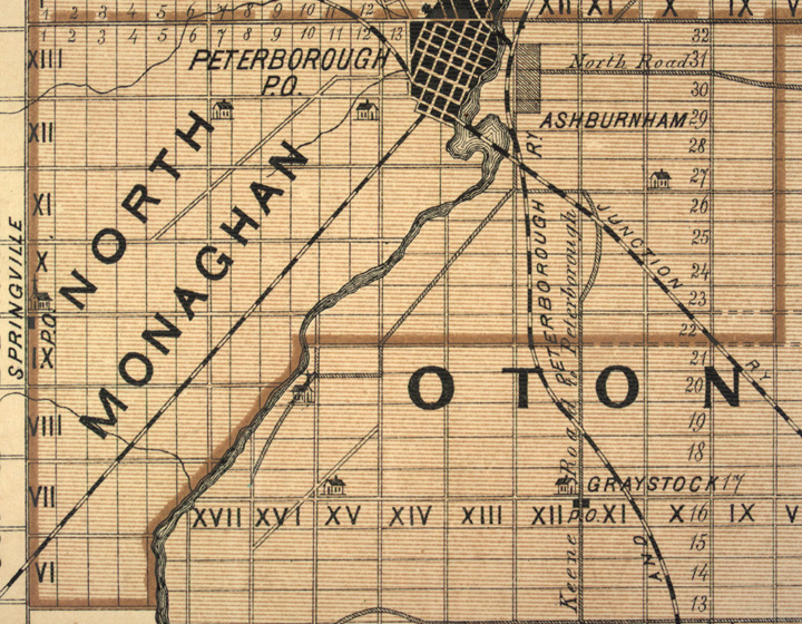Map of Monaghan North Township