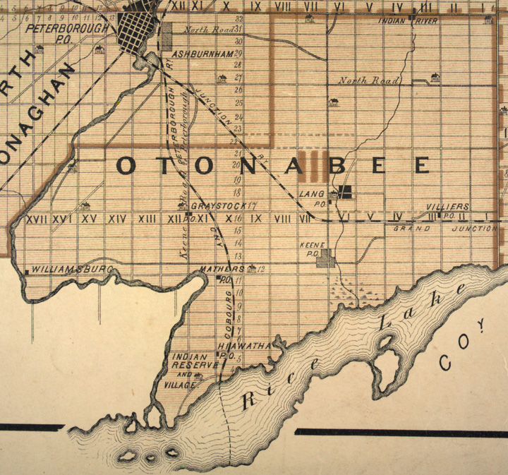 Map of Otonabee Township