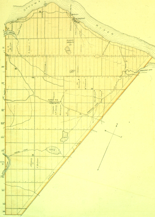 Map of Alfred Township