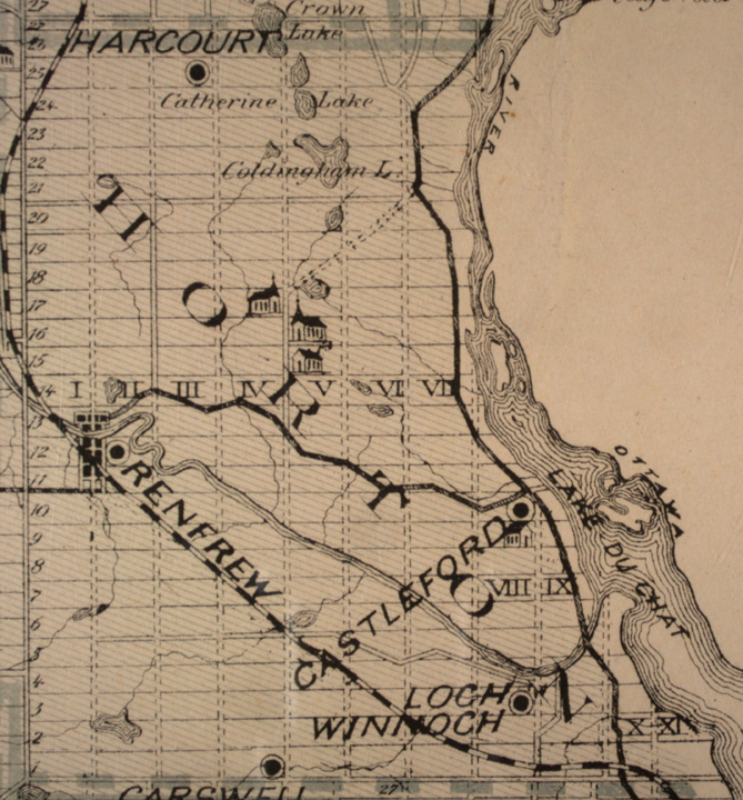 Map of Horton Township