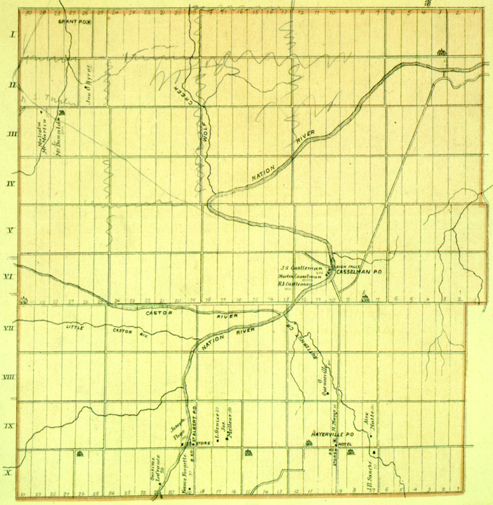 Map of Cambridge Township