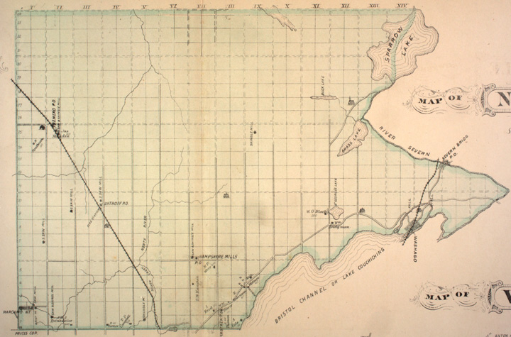 Map of Orillia North Township