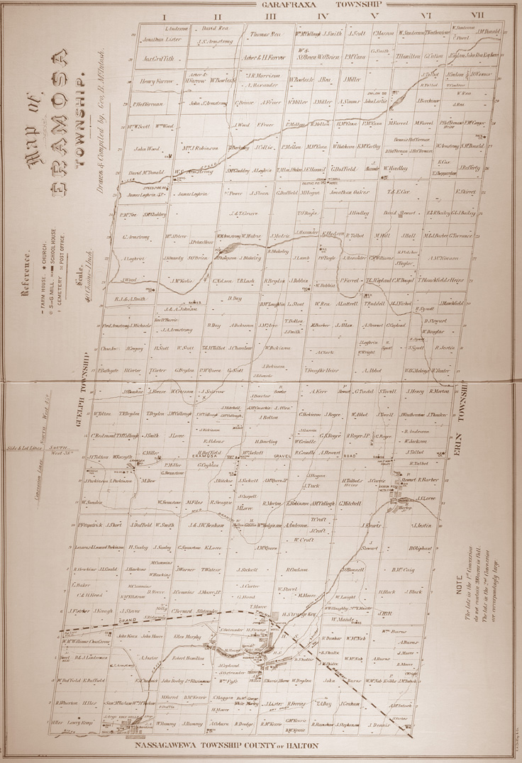 Map of Eramosa Township