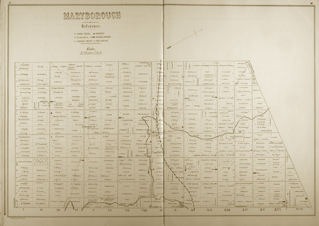 Map of Maryborough Township