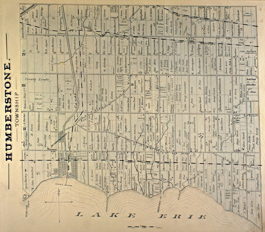 Map of Humberstone Township