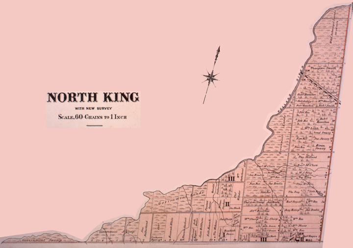Map of King North Township