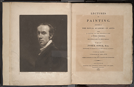 023_folio_ND_1135_O6_1809_opie_lectures_painting-frontispieceandtitlepage