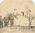Osler and Neighbour Children at the Perram Farm, Tecumseth, 1855 or 1856