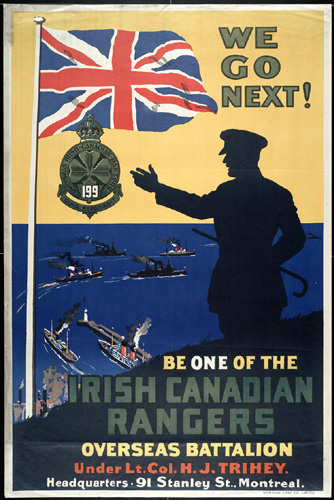 We Go Next! Be one of the Irish Canadian Rangers