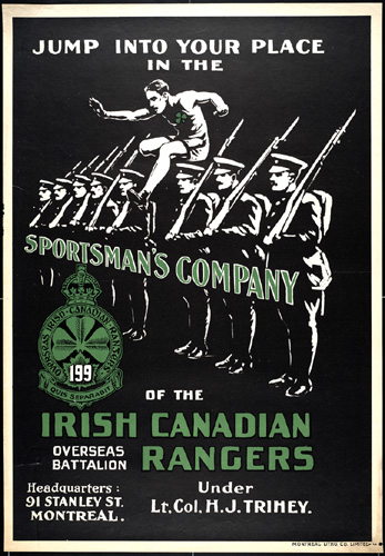Jump into Your Place in the Sportsman Company of the Irish Canadian
