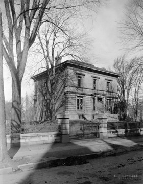 Dilcoosha, a Hindustani word meaning "The Heart's Delight", was built on the corner of Sherbrooke and McTavish Streets for Jesse Joseph, an entrepreneur who had interests in several Canadian companies. The mansion was designed in an exotic style called Egyptian Renaissance and possessed a lavish interior. In 1904, Joseph died and in 1909, Sir William Macdonald, always a true friend to the University, purchased the house and presented it to McGill. During the first World War, Dilcoosha served as a headquarters for the COTC, who used the long upstairs hall as a target range. After the War, in 1919, McGill inherited in full the collections of David McCord, a municipal lawyer and avid acquirer of rare objects associated with Canadian history. This assemblage is known today as the McCord Museum of Canadian History. Dilcoosha, then vacant, was an ideal place to house and display the Canadian artifacts and so the McCord Museum came into being. In 1955, Dilcoosha was demolished as a result of several structural problems and the McCord Museum was moved to the Hodgeson House on Drummond and Dr. Penfield. Today, the McLennan Library, erected in 1967, stands on the site of Joseph's old mansion and the McCord Museum resides in the Old Student Union Building, designed by Percy Erskine Nobbs, on Sherbrooke Street.