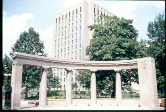 Burnside Hall with Roddick Gates