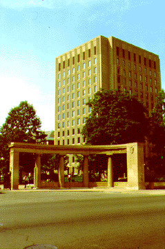 Burnside Hall with Roddick Gates