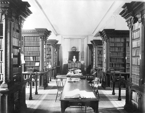 Molson Hall Library (before 1885)