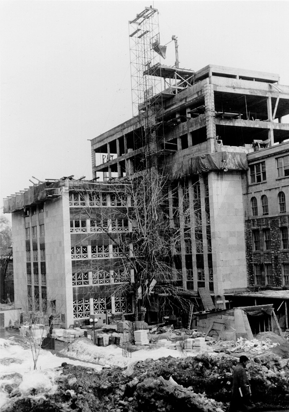 Construction site (March 1959)