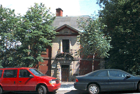 The Charles Meredith House, built in 1907 by the well-known Canadian architects Edward and William Maxwell, is located on Pine Avenue just west of the Lady Meredith House which belonged to Charles' sister. This Georgian style Square Mile residence was occupied by Mr. Meredith and his family until 1937, at which point it became a nurses' residence for the Royal Victoria Hospital, one block to the east. In 1975, the house was donated to McGill and became the home of the Department of Occupational Health (Faculty of Medicine) and is now part of the Joint Departments of Epidemiology, Biostatistics and Occupational Health.