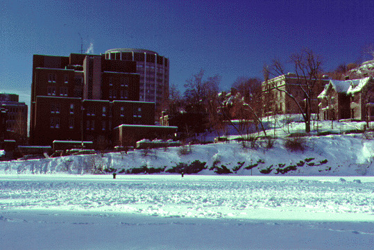 View from reservoir