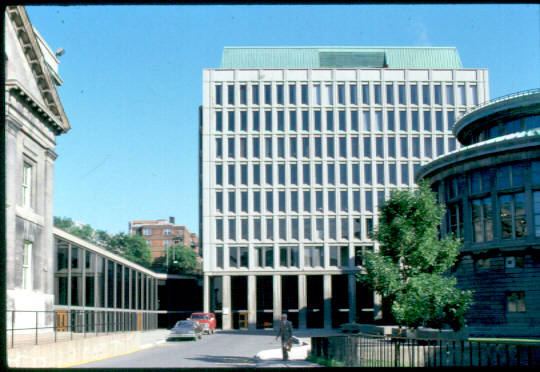 Leacock with hall to Arts Building