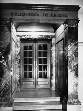 Osler Library entrance