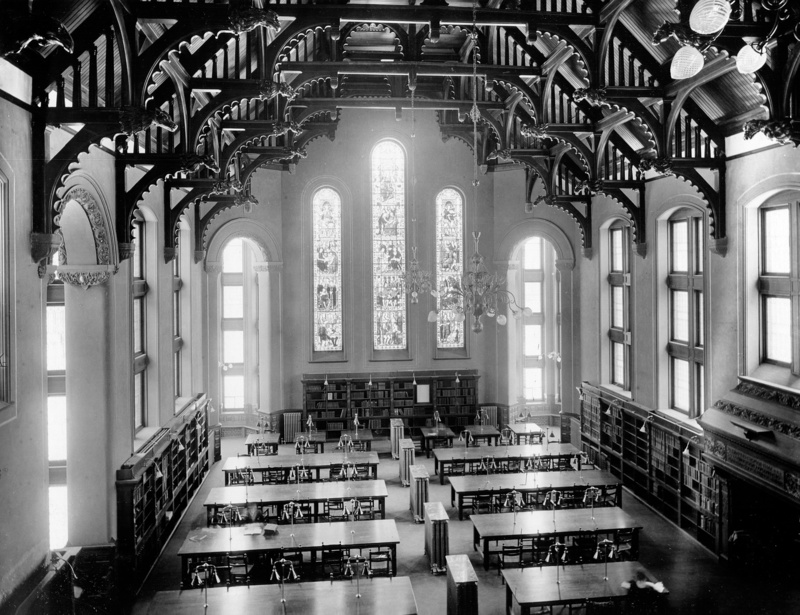 Redpath reading room