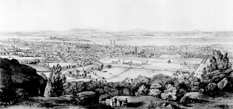 View from the mountain (1860)