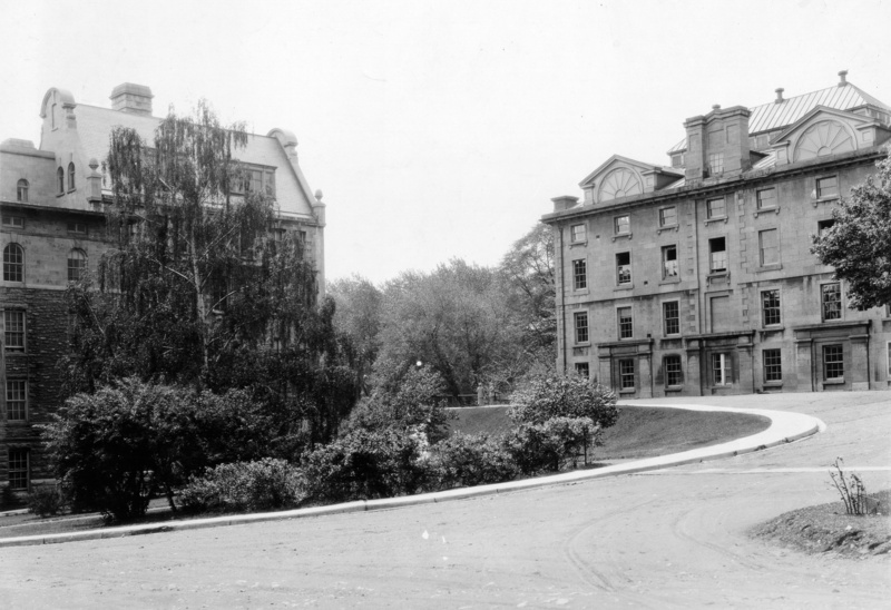 Dawson Hall and Macdonald Engineering (1955)