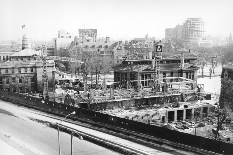 Construction site (April 1964)