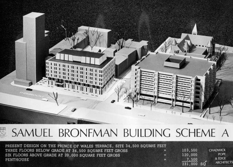 Bronfman model and area 