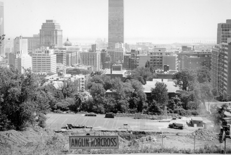 Construction site (July 1963)
