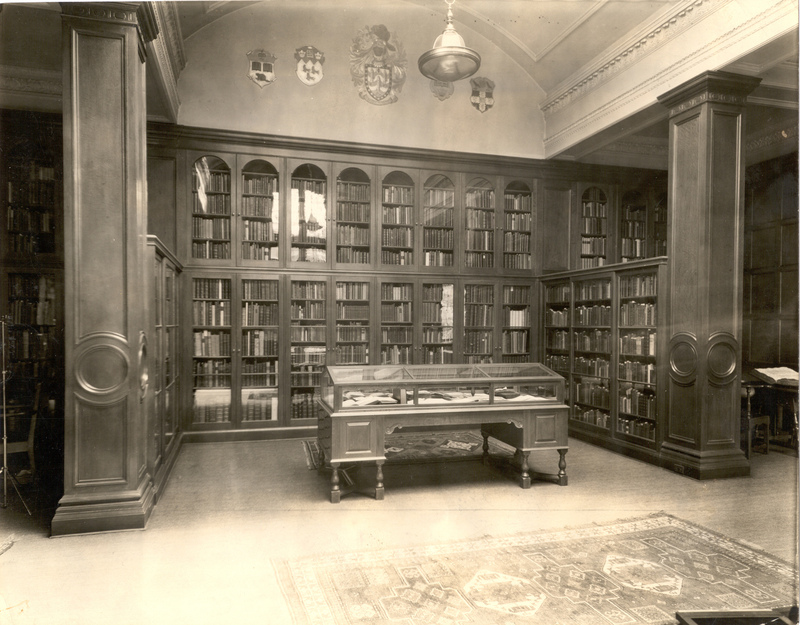 Osler Library and central bay on southwall