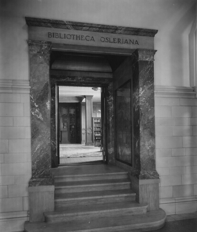 Osler Library entrance