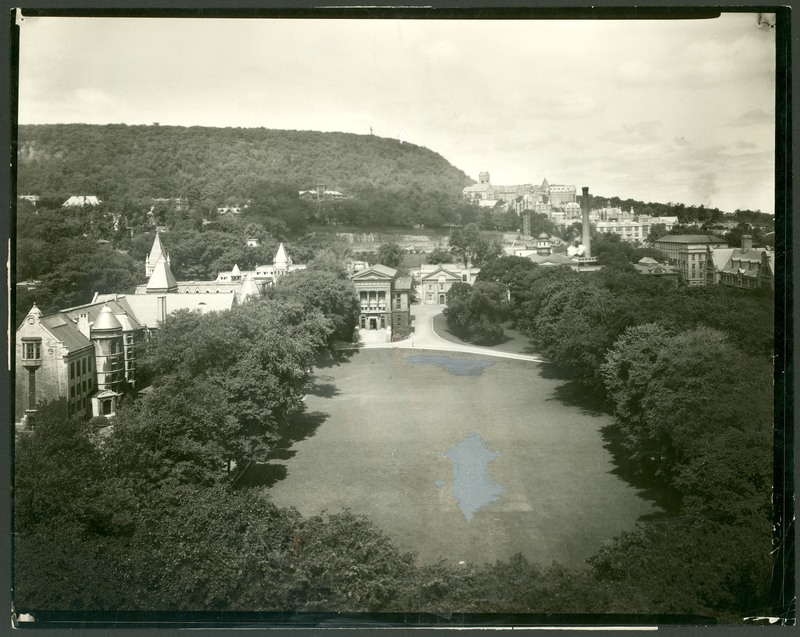 West campus, including power house (1920s) 