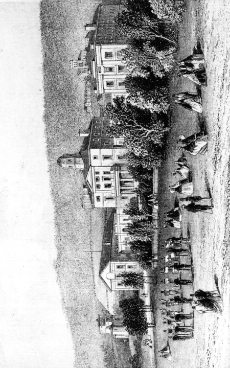 Sketch of Arts Building (1880)